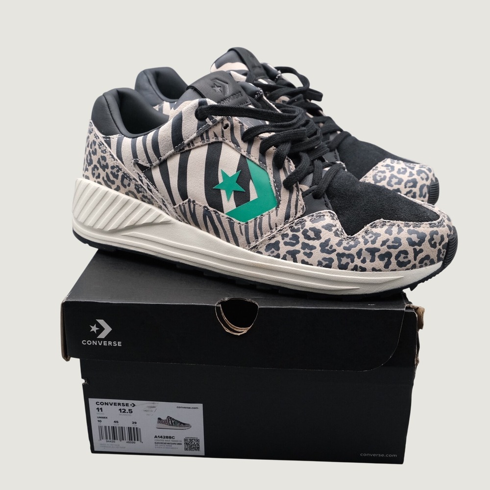 Converse Wave Trainer Leopard Sneakers Mens 11 A14288C